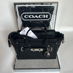 Black Swagger 15 Coach Mini Crossbody/Handbag